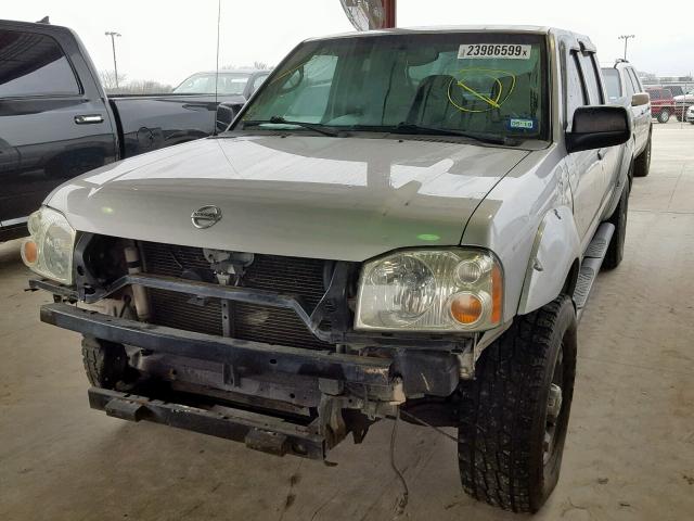 1N6ED29Y94C401658 - 2004 NISSAN FRONTIER C SILVER photo 9