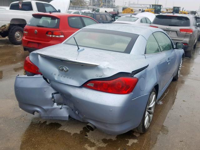 JN1CV6FE9AM350664 - 2010 INFINITI G37 BASE BLUE photo 9