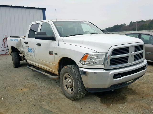 3C6TD5HT5CG291194 - 2012 DODGE RAM 2500 S WHITE photo 1