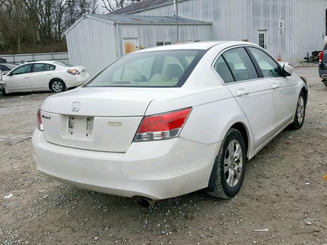 1HGCP2F47AA181738 - 2010 HONDA ACCORD LXP WHITE photo 4