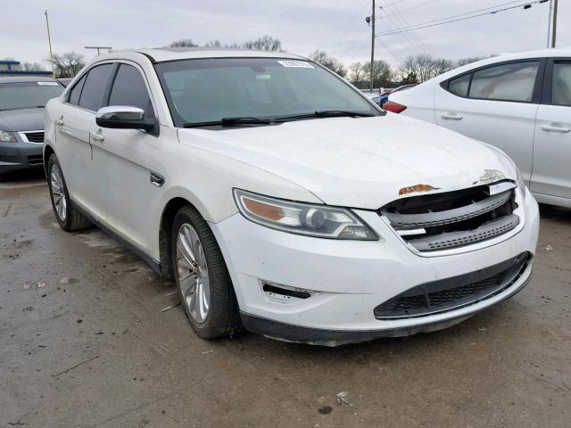 1FAHP2FW0AG144040 - 2010 FORD TAURUS LIM WHITE photo 1