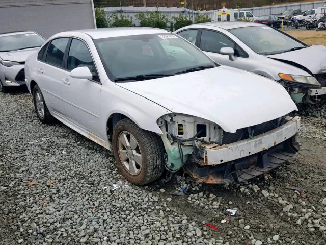 2G1WG5EK9B1119307 - 2011 CHEVROLET IMPALA LT WHITE photo 1