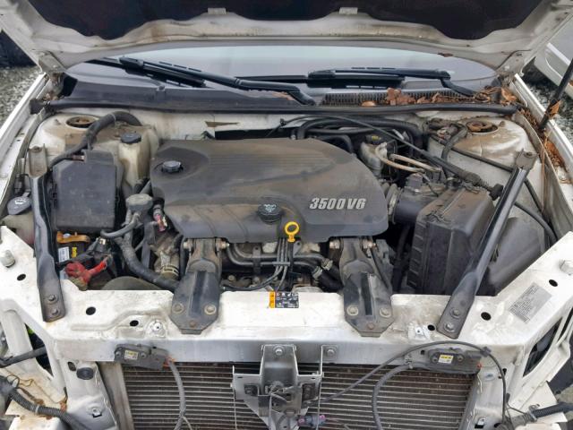 2G1WG5EK9B1119307 - 2011 CHEVROLET IMPALA LT WHITE photo 7