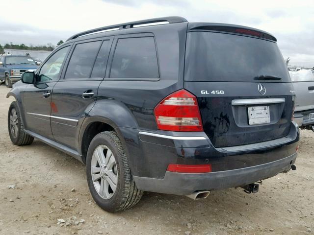 4JGBF71E39A490690 - 2009 MERCEDES-BENZ GL 450 4MA BLACK photo 3