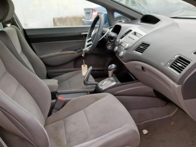 2HGFA16586H508867 - 2006 HONDA CIVIC LX BLUE photo 5