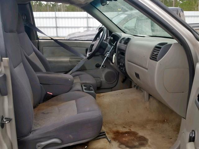 1GTDS196948204716 - 2004 GMC CANYON TAN photo 5