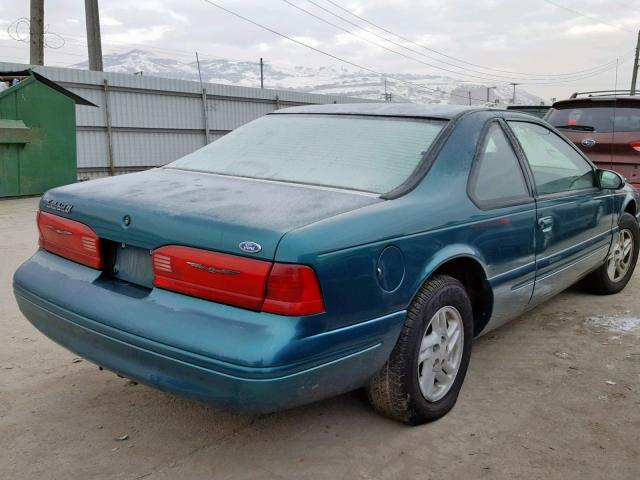 1FALP62W8TH122663 - 1996 FORD THUNDERBIR GREEN photo 4