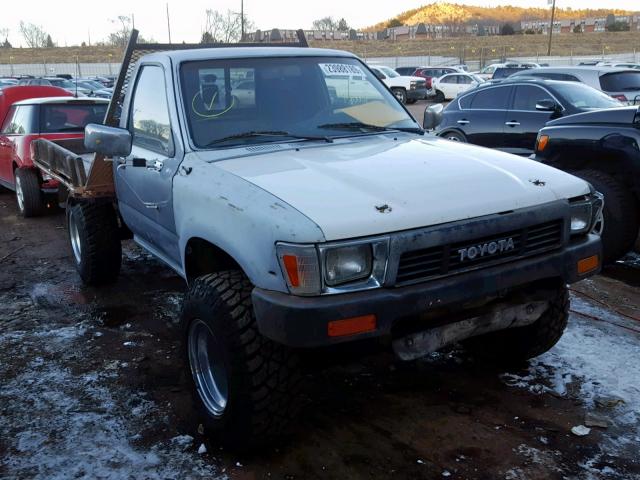 JT4VN02D4L2000986 - 1990 TOYOTA PICKUP 1/2 WHITE photo 1