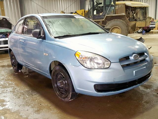 KMHCM3AC2AU150256 - 2010 HYUNDAI ACCENT BLU BLUE photo 1