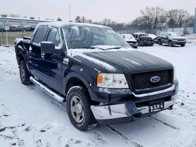 1FTPW14505KE73112 - 2005 FORD F150 SUPER BLACK photo 1