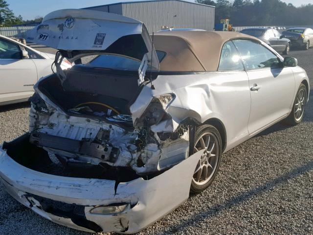 4T1FA38P07U128134 - 2007 TOYOTA CAMRY SOLA WHITE photo 4