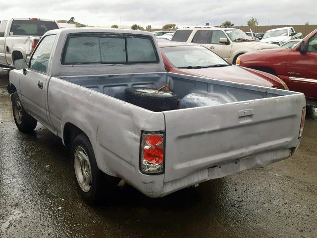 JT4RN81R9K0008511 - 1989 TOYOTA PICKUP 1/2 GRAY photo 3