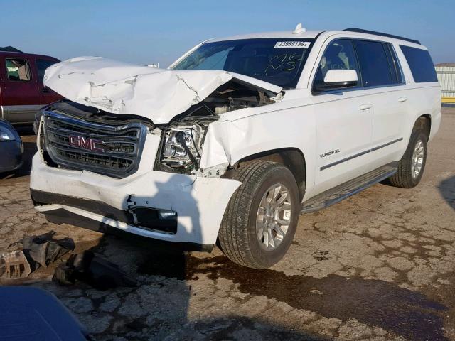 1GKS2FKC3GR337964 - 2016 GMC YUKON XL K WHITE photo 2