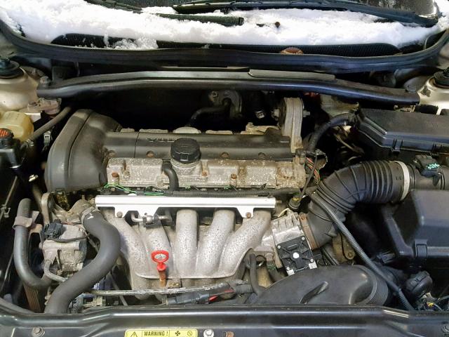 YV1RS61R312071145 - 2001 VOLVO S60 SILVER photo 7