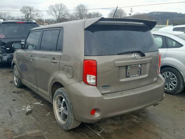JTLZE4FE6CJ007833 - 2012 TOYOTA SCION XB Сұр фото 3