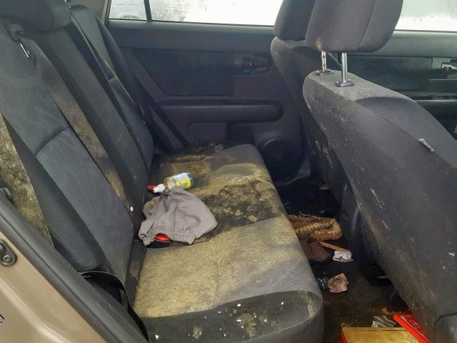 JTLZE4FE6CJ007833 - 2012 TOYOTA SCION XB Сұр фото 6