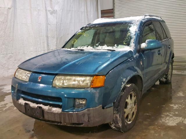 5GZCZ534X5S845205 - 2005 SATURN VUE TEAL photo 2