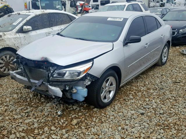 1G11B5SL1FF278455 - 2015 CHEVROLET MALIBU LS SILVER photo 2