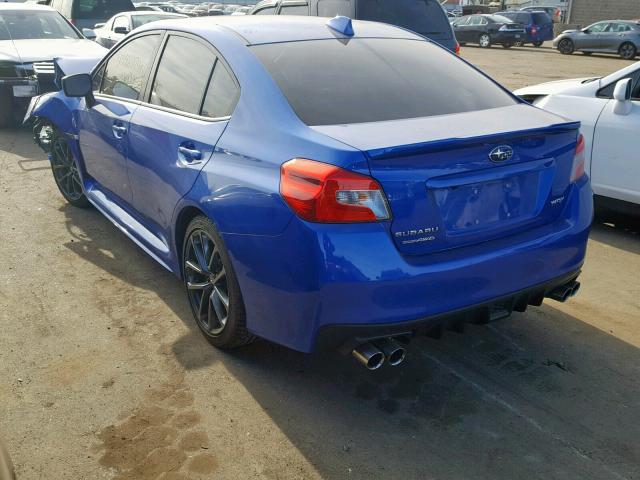 JF1VA1C63J9835635 - 2018 SUBARU WRX PREMIU BLUE photo 3