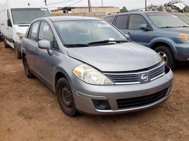 3N1BC11E39L386397 - 2009 NISSAN VERSA S GRAY photo 1