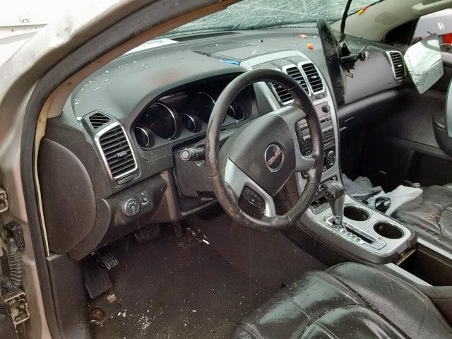 1GKER23788J118985 - 2008 GMC ACADIA SLT SILVER photo 8