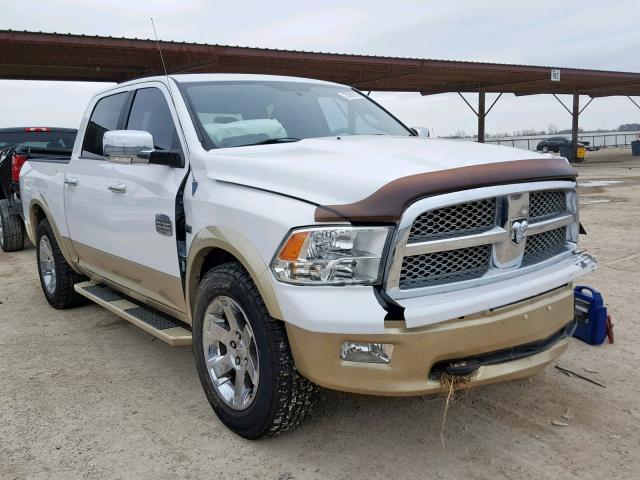 1C6RD6PT1CS235652 - 2012 DODGE RAM 1500 L WHITE photo 1