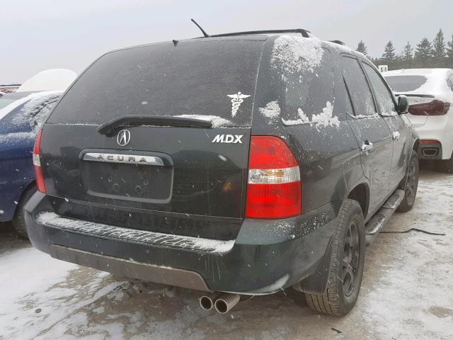 2HNYD18681H003161 - 2001 ACURA MDX TOURIN BLACK photo 4