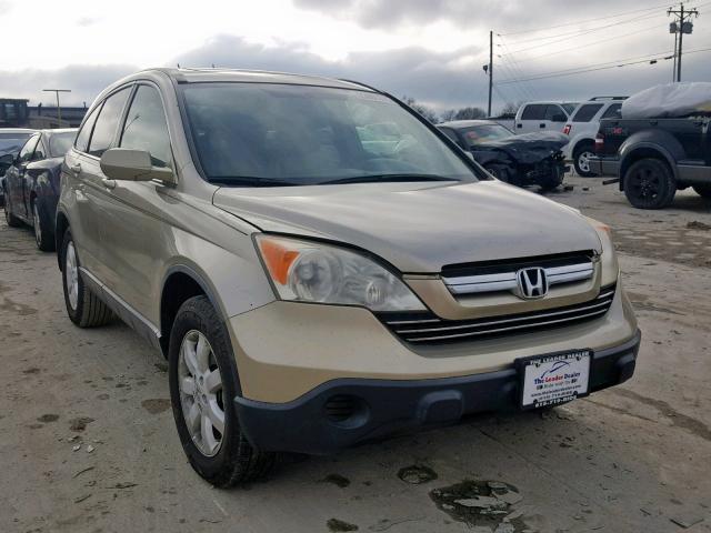 JHLRE38717C002086 - 2007 HONDA CR-V EXL GOLD photo 1