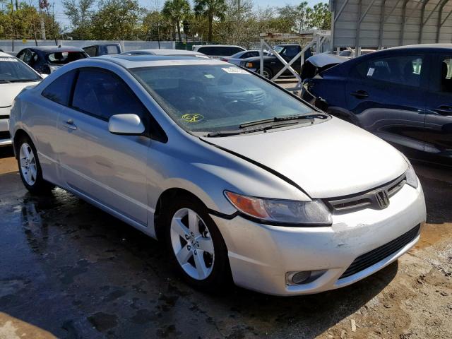 2HGFG12928H537369 - 2008 HONDA CIVIC EXL SILVER photo 1