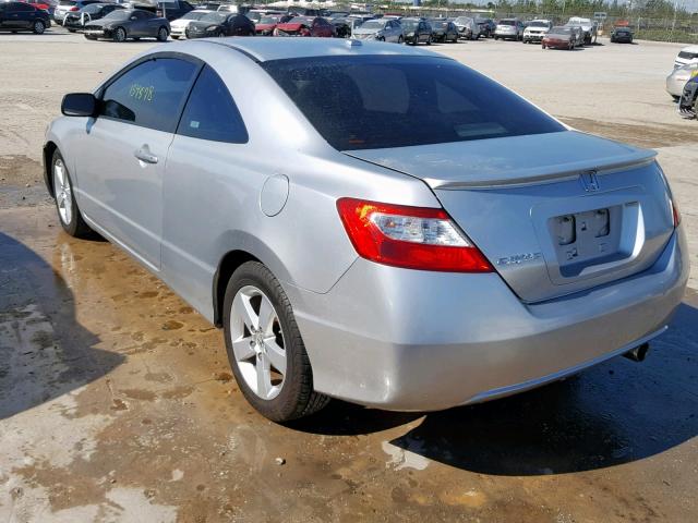 2HGFG12928H537369 - 2008 HONDA CIVIC EXL SILVER photo 3