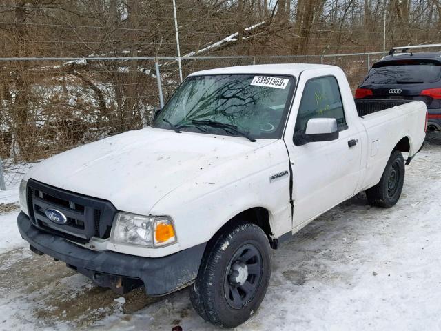 1FTKR1AD3BPB17524 - 2011 FORD RANGER WHITE photo 2