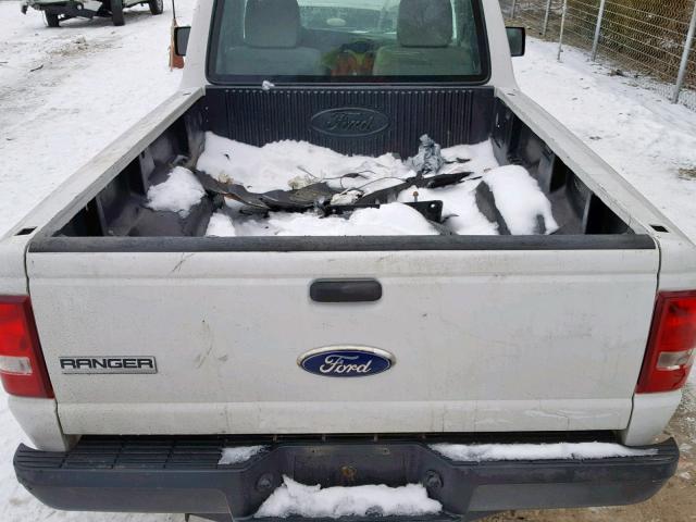 1FTKR1AD3BPB17524 - 2011 FORD RANGER WHITE photo 6