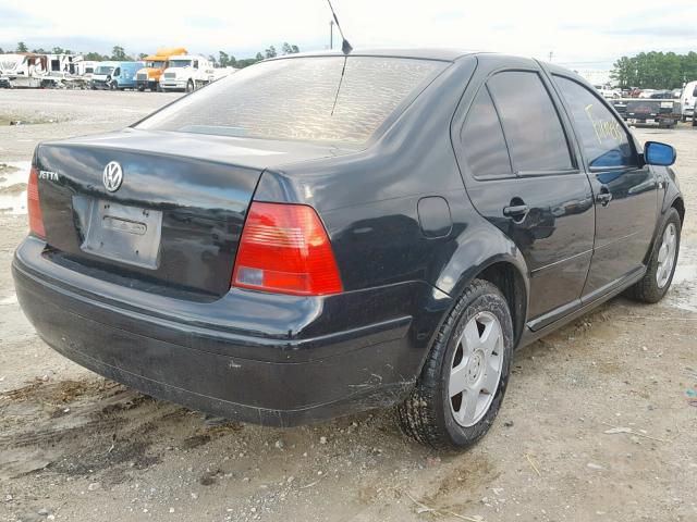 3VWSB69M51M114017 - 2001 VOLKSWAGEN JETTA GLS BLACK photo 4