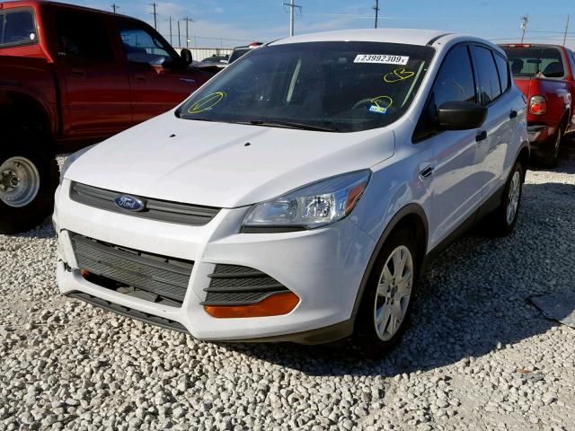 1FMCU0F78EUA12835 - 2014 FORD ESCAPE S WHITE photo 2