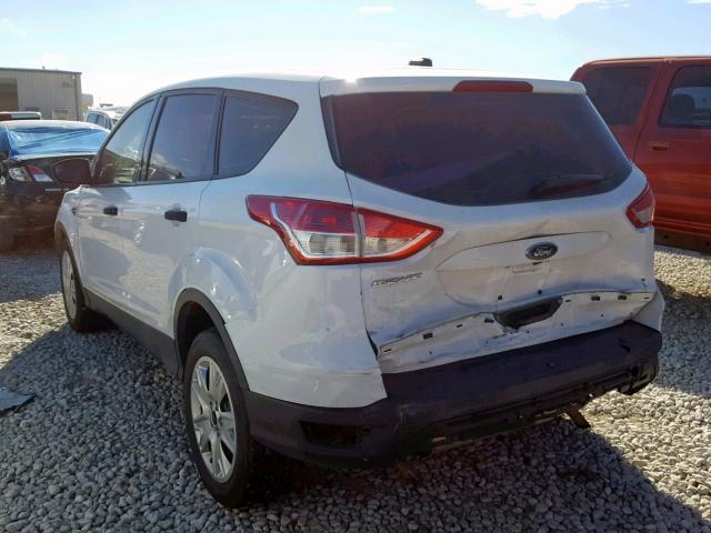 1FMCU0F78EUA12835 - 2014 FORD ESCAPE S WHITE photo 3