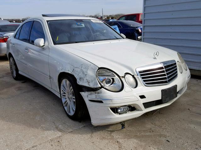 WDBUF56X98B226408 - 2008 MERCEDES-BENZ E 350 WHITE photo 1