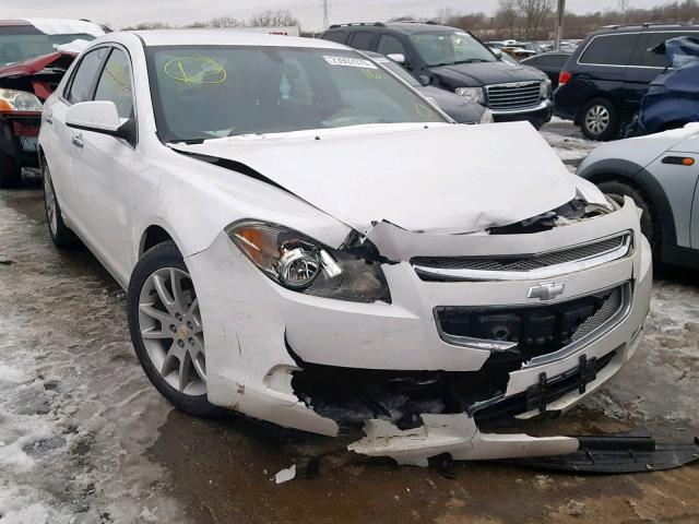 1G1ZE5E12BF178024 - 2011 CHEVROLET MALIBU LTZ WHITE photo 1