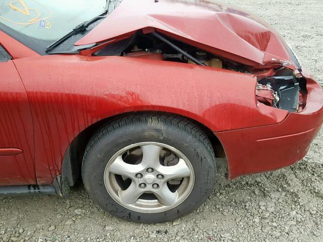 1FAFP55U13A263746 - 2003 FORD TAURUS SES RED photo 9