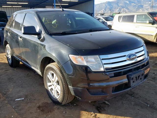 2FMDK36C97BB10256 - 2007 FORD EDGE SE BLACK photo 1