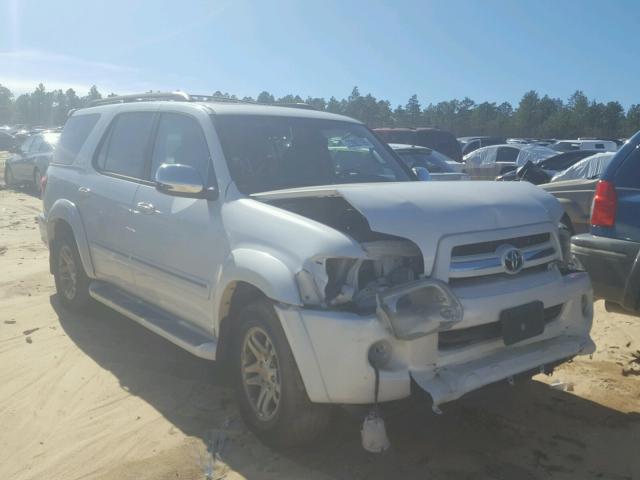 5TDZT38A07S290986 - 2007 TOYOTA SEQUOIA LI WHITE photo 1