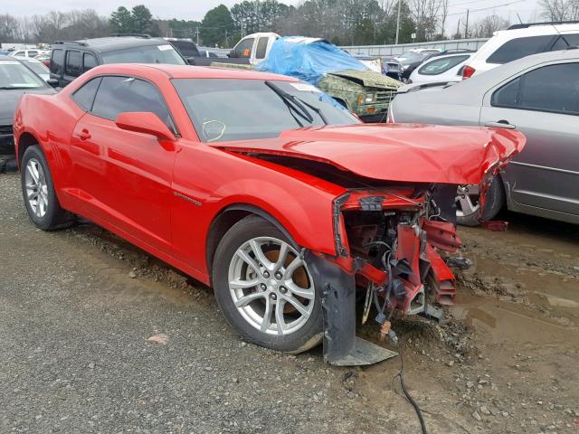 2G1FA1E3XE9262131 - 2014 CHEVROLET CAMARO LS RED photo 1