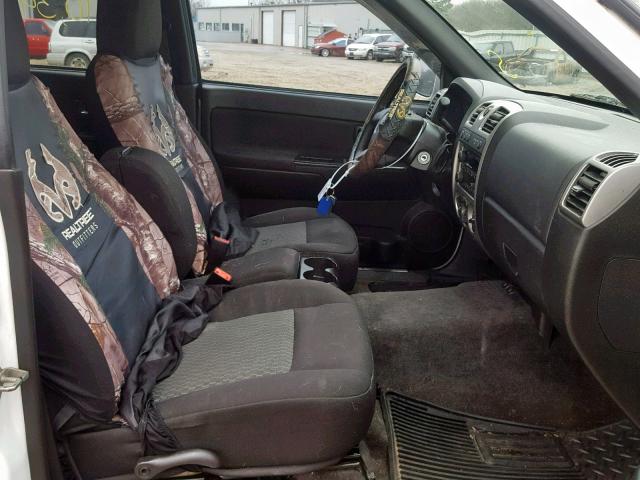 1GCHTDFP1B8102093 - 2011 CHEVROLET COLORADO L WHITE photo 5