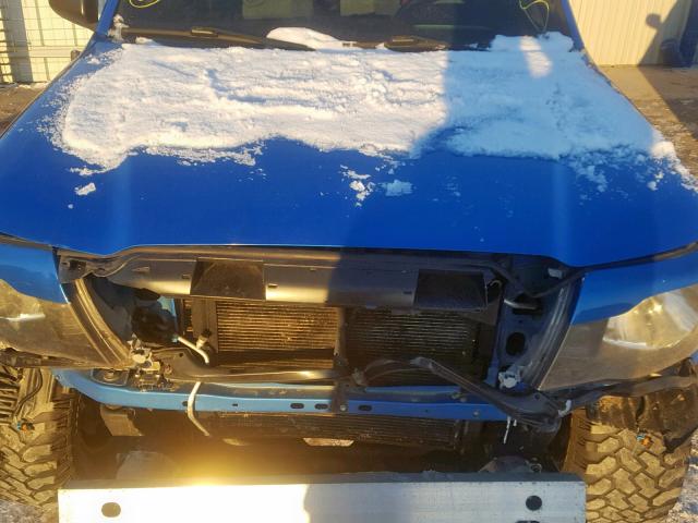 5TEUU42N36Z278714 - 2006 TOYOTA TACOMA ACC BLUE photo 7