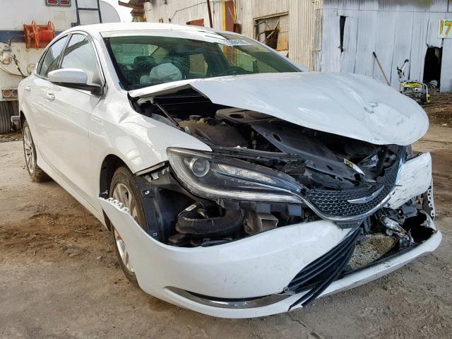 1C3CCCAB2FN583791 - 2015 CHRYSLER 200 LIMITE WHITE photo 1