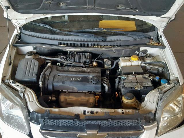 KL1TD56648B078489 - 2008 CHEVROLET AVEO BASE Ağ foto 7