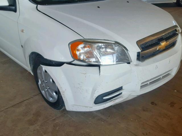 KL1TD56648B078489 - 2008 CHEVROLET AVEO BASE Ağ foto 9