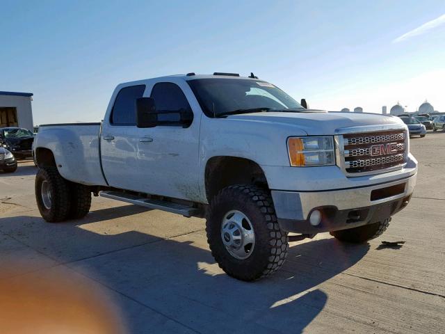 1GT414C8XEF148751 - 2014 GMC SIERRA C35 WHITE photo 1