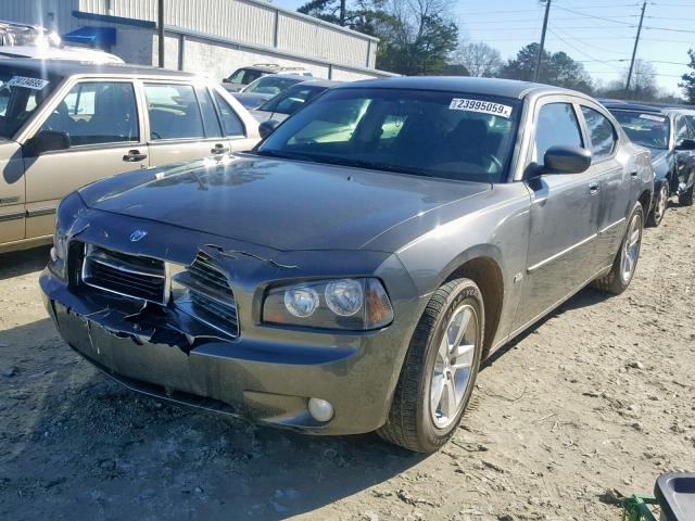 2B3CA3CV1AH158655 - 2010 DODGE CHARGER SX GRAY photo 2