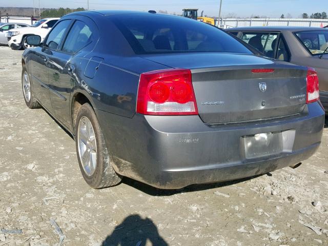 2B3CA3CV1AH158655 - 2010 DODGE CHARGER SX GRAY photo 3