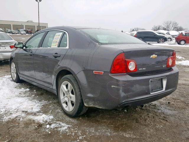 1G1ZA5E00AF285879 - 2010 CHEVROLET MALIBU LS Grafit foto 3